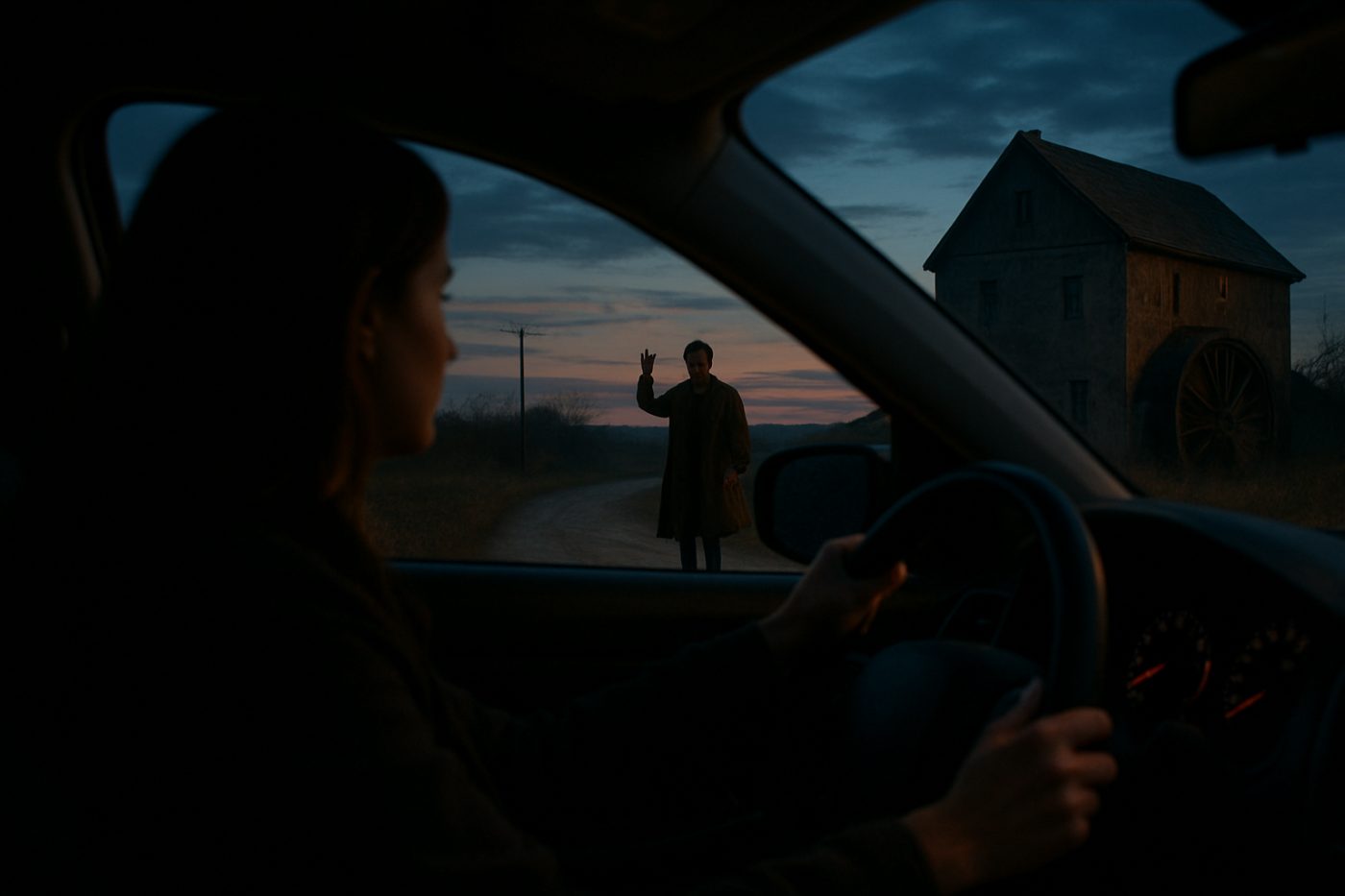 The Hitchhiker I Did Not Pick Up Was Standing At The Cemetery Gate In The Morning
