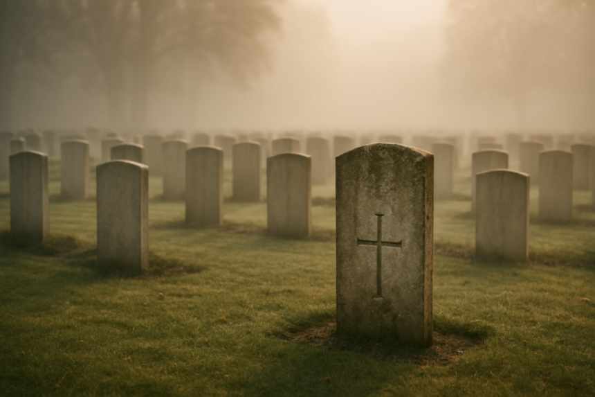 war cemetery headstone