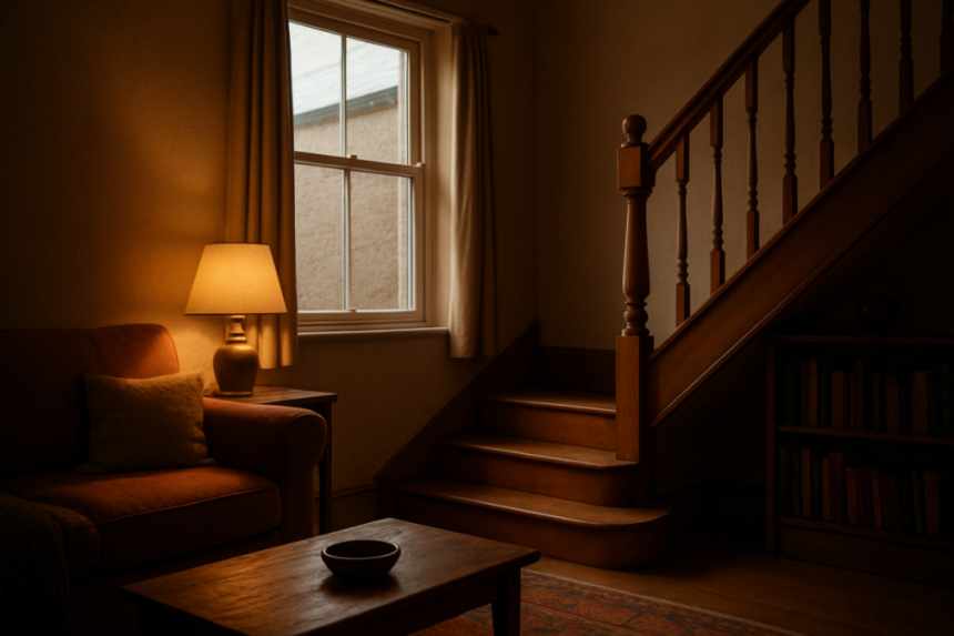 Old officers' house staircase
