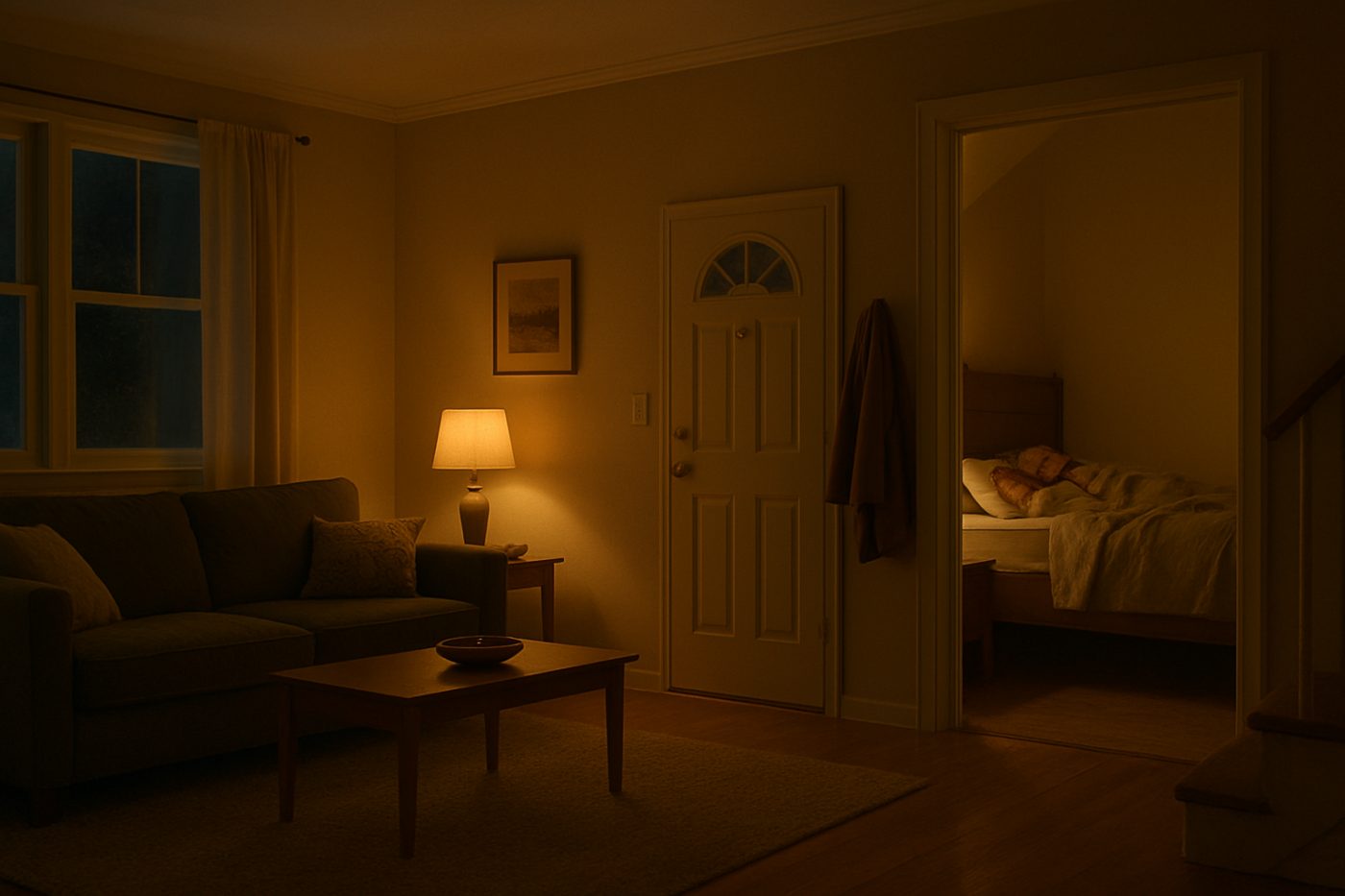 Haunted home interior