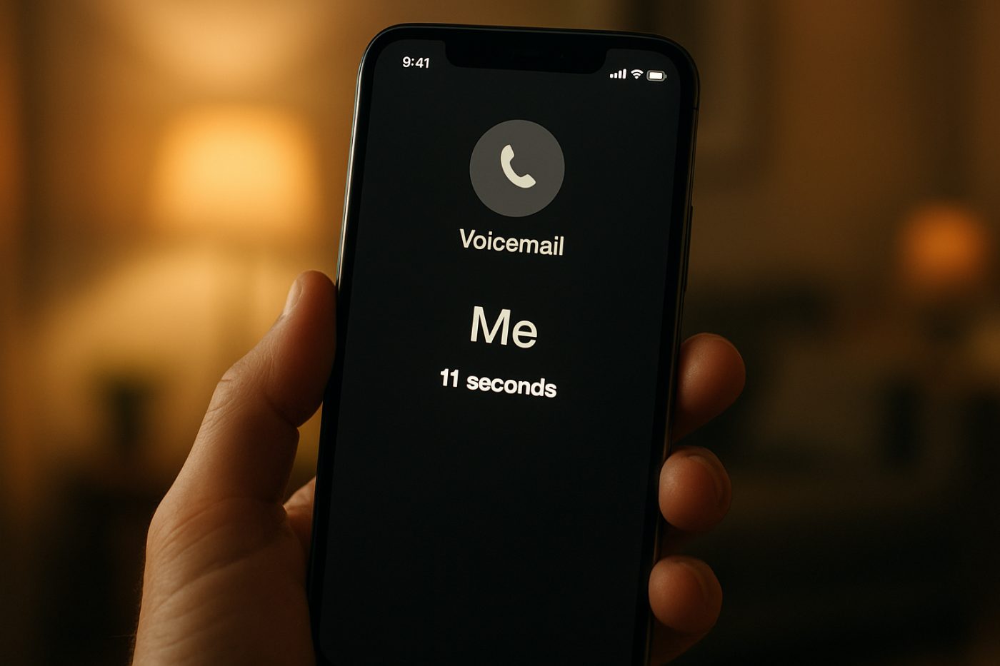 My Own Voice Left A Voicemail Telling Me Not To Take The Job