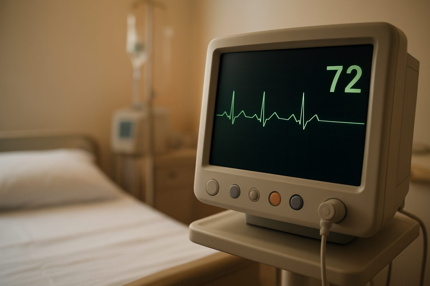 heart monitor steady pulse