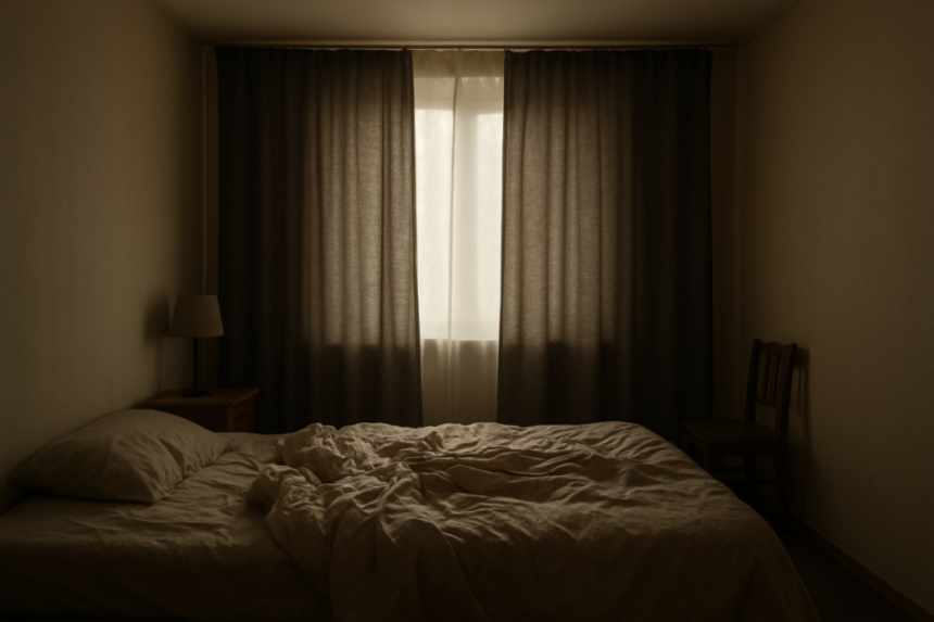 Sleep paralysis bedroom