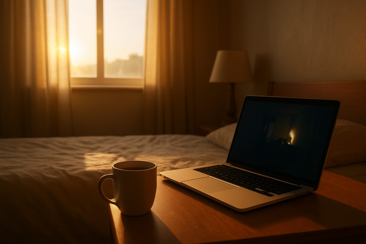 morning coffee and footage