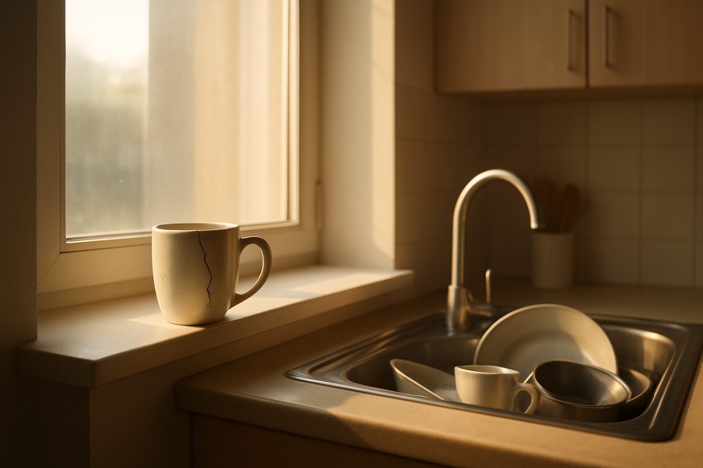 The Light Waited While My Kitchen Went Quiet