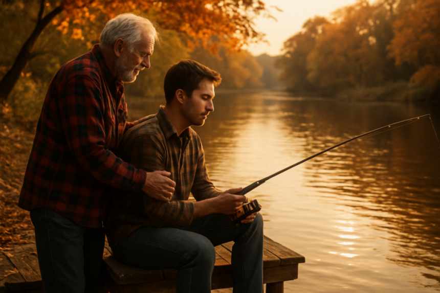 grandfather by river