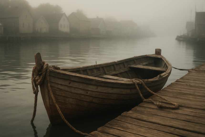 grey harbour fishing boat dock