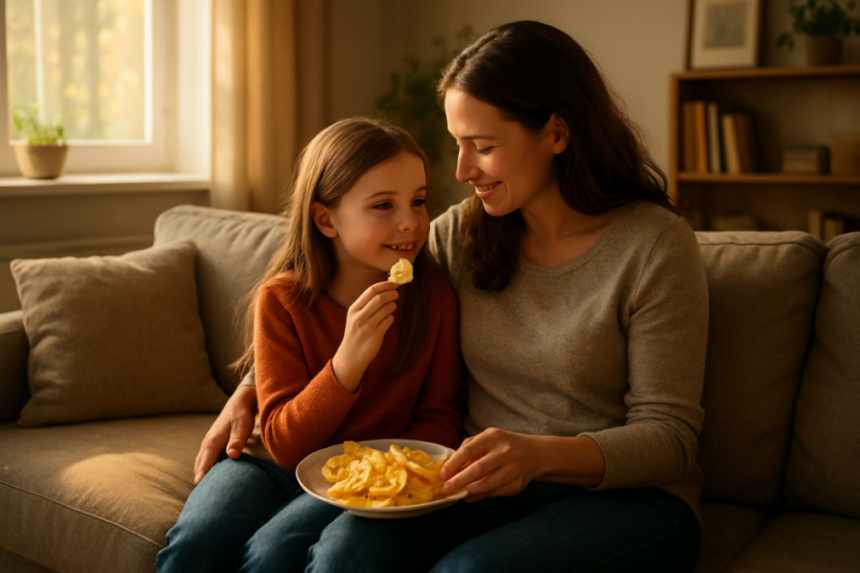 mother and daughter tea