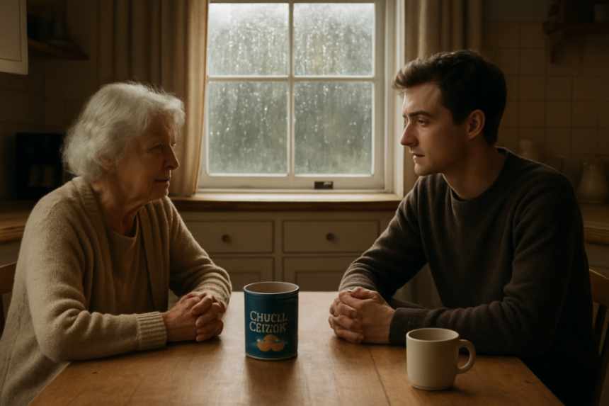 Psychic connection at kitchen table