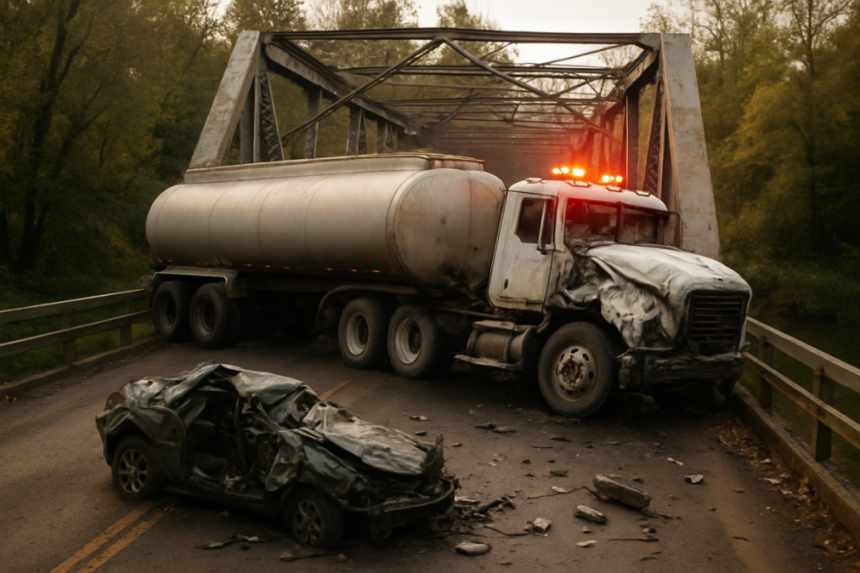 Miller Bridge tanker accident