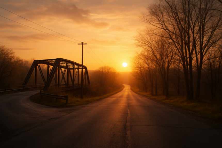 Miller Bridge junction crossroads