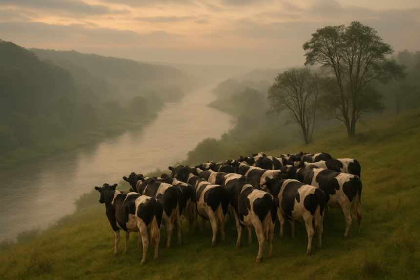 The Cows Would Not Go Down to the River That Morning
