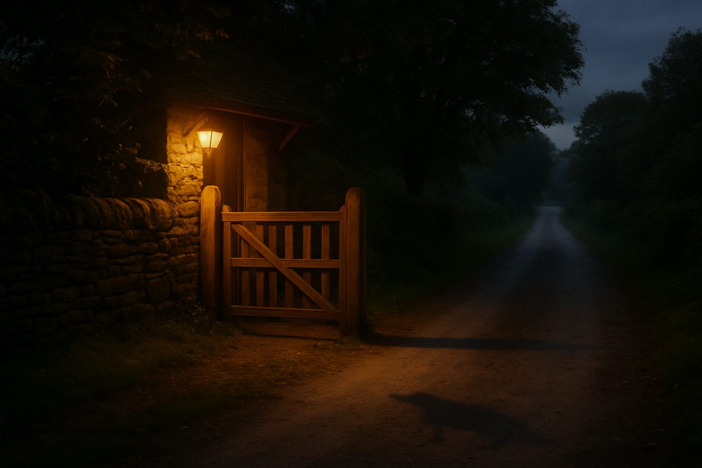 A Black Dog Walked Beside Me the Night My Brother Died