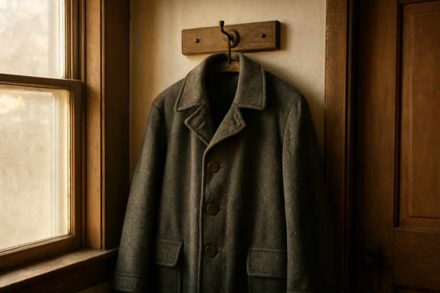 Grandma's gray coat