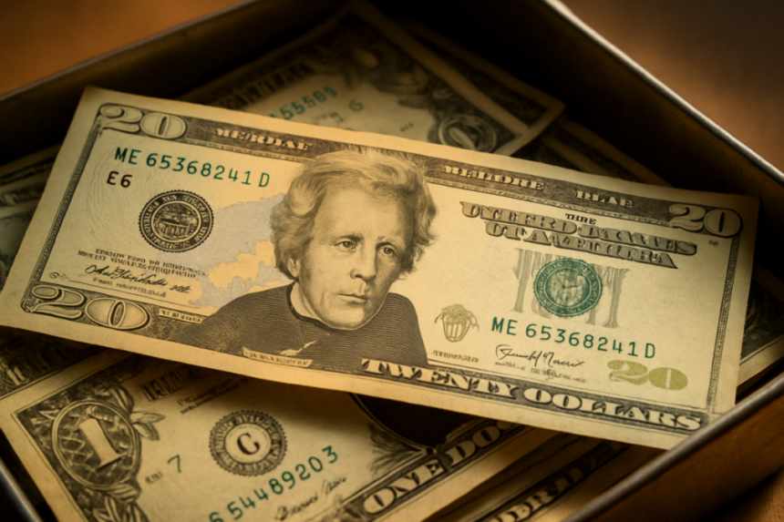 marked twenty-dollar bill