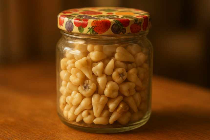 My Deskmate Kept a Jar of Teeth and the Boss Loved Him