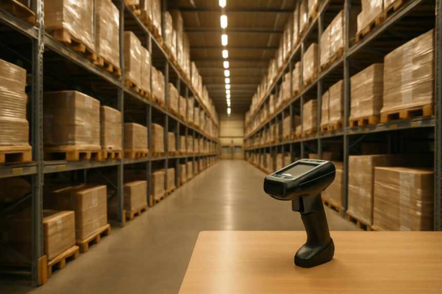 warehouse pallet scanner