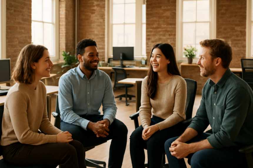 workplace Friday team chat