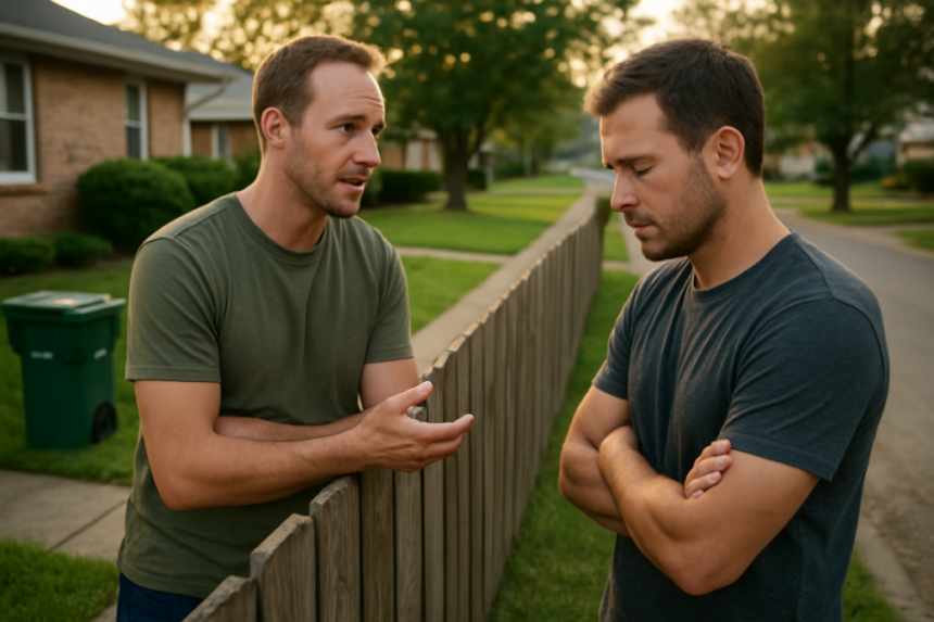 Neighborly night talk