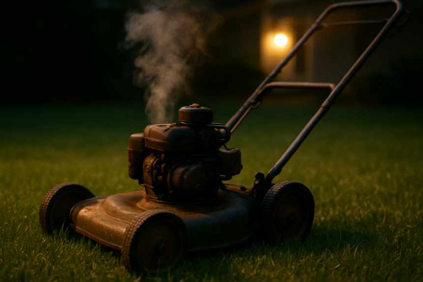 The Man Who Mowed His Lawn at 2 A.M.
