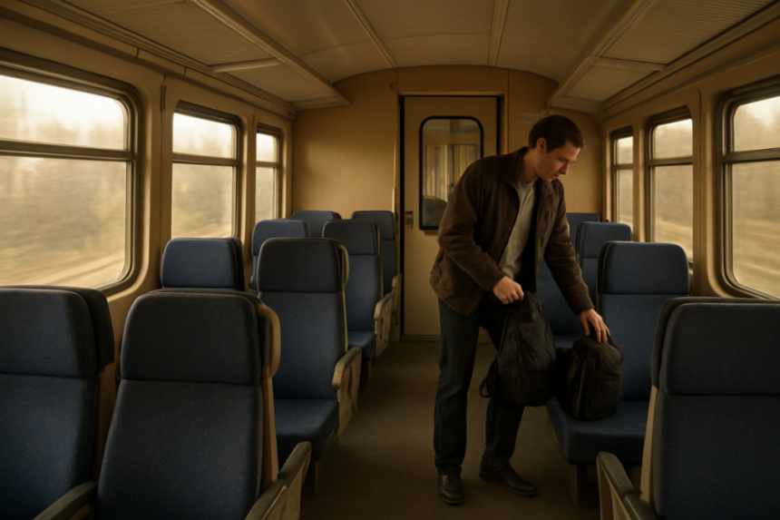 Change carriage on regional train