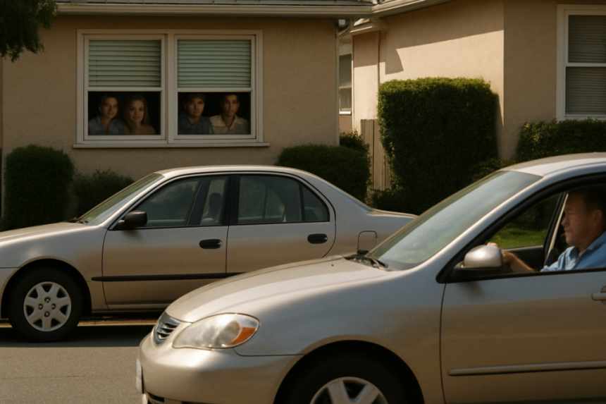Suburban scandal departure
