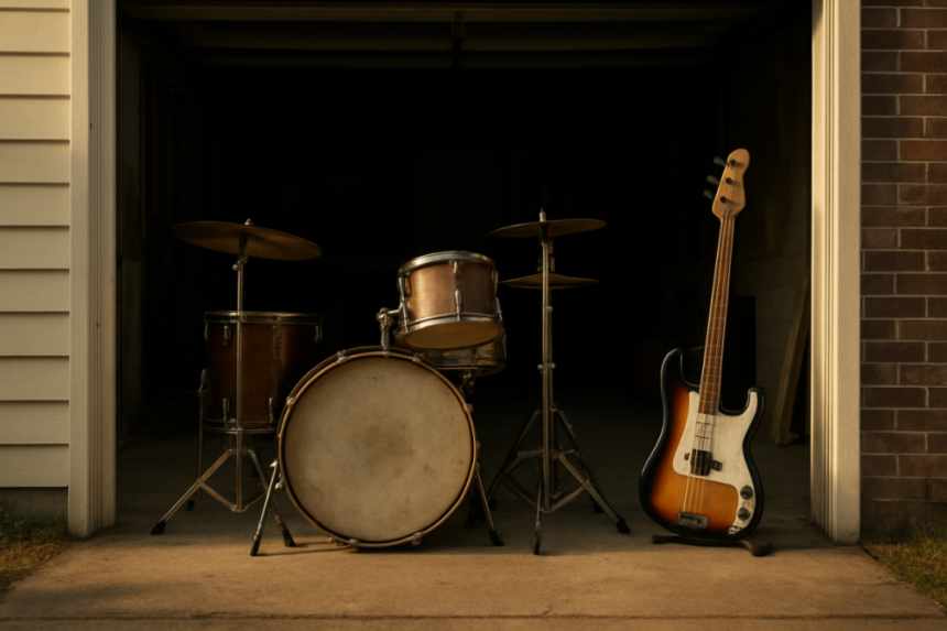 Silent garage band instruments