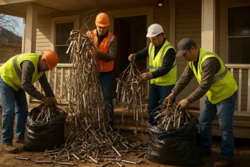 removing wind chimes