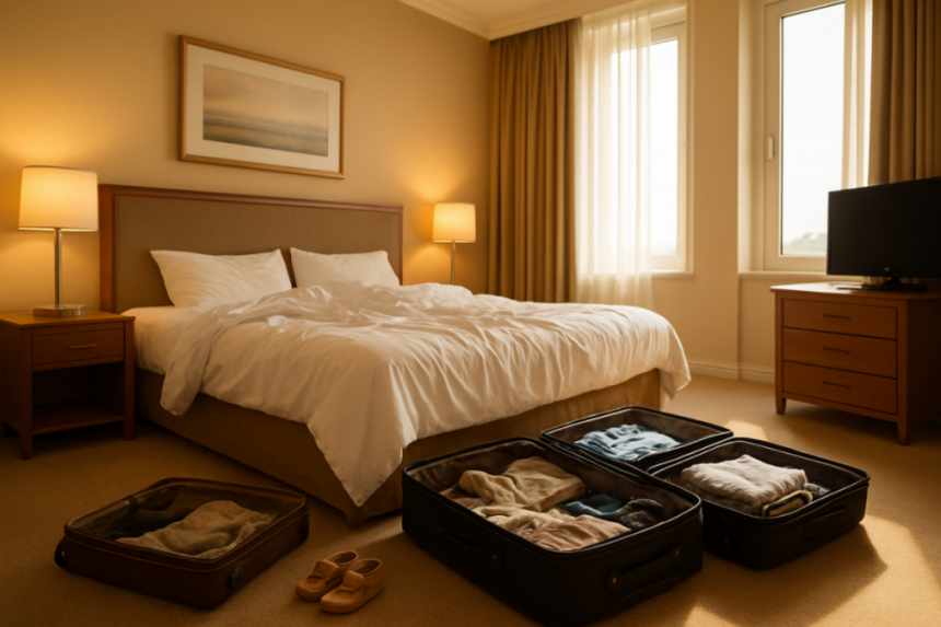 hotel room reassigned