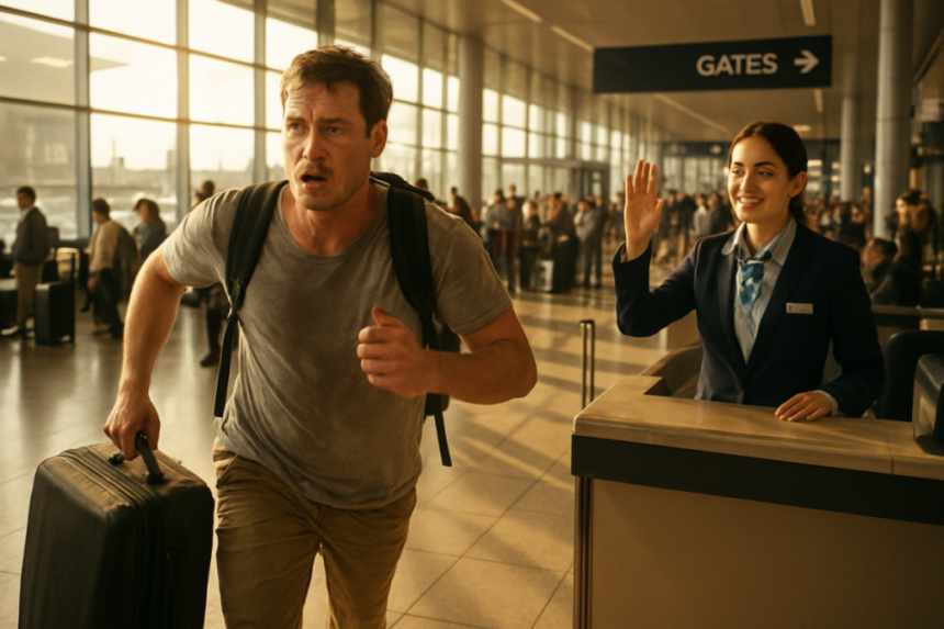 Last-minute airport run