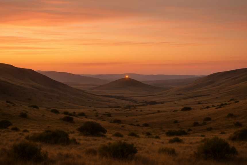 The Light on the Far Hill That Watched Us Back