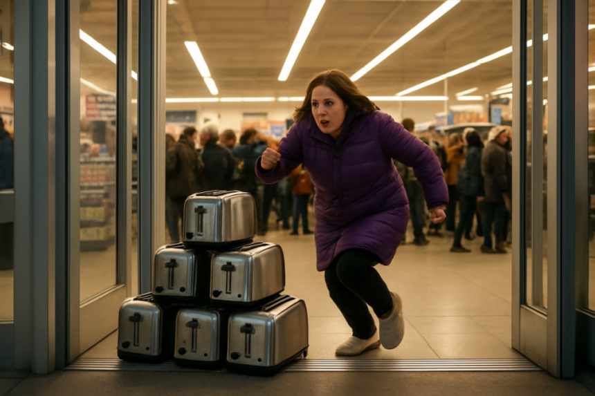 Black Friday store rush