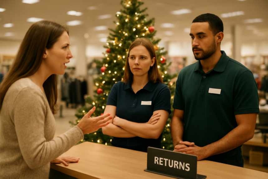She Tried to Return a Christmas Tree in March. It Was Still Decorated.