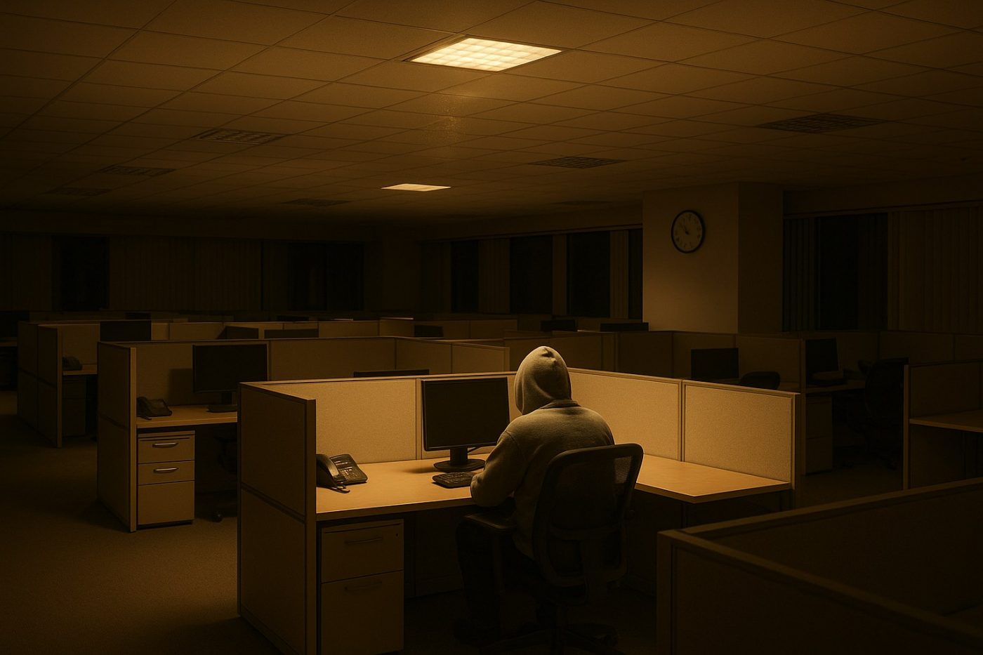 Security company overnight shift
