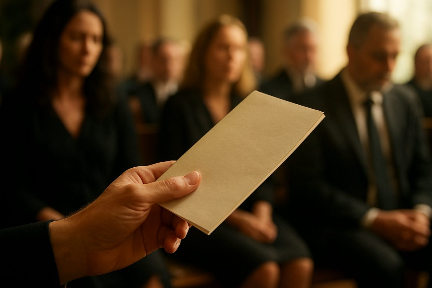 My First Date Turned Out to Be a Stranger's Funeral