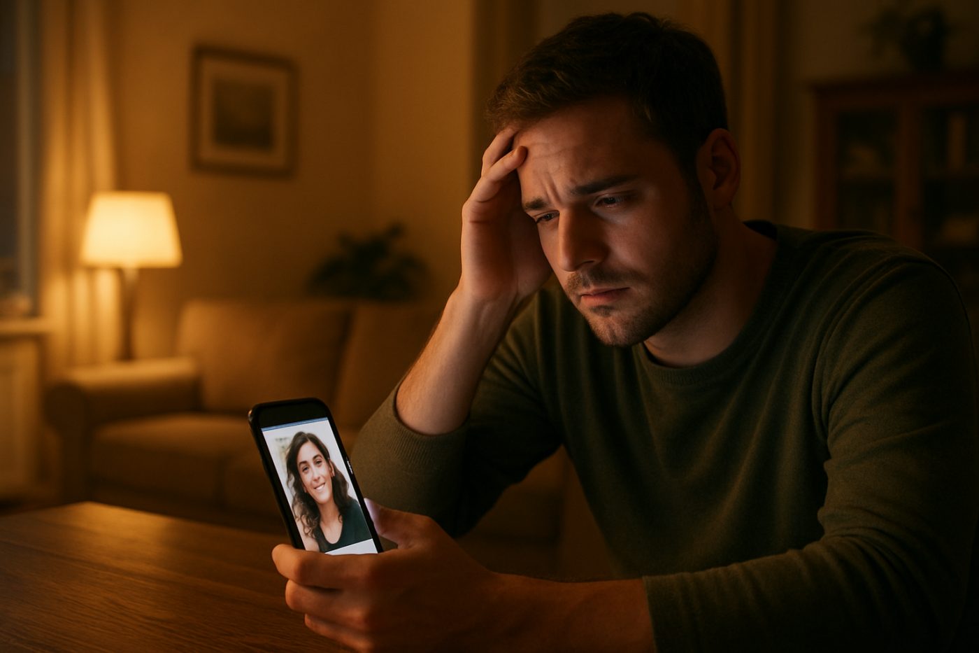 Online dating disappointment