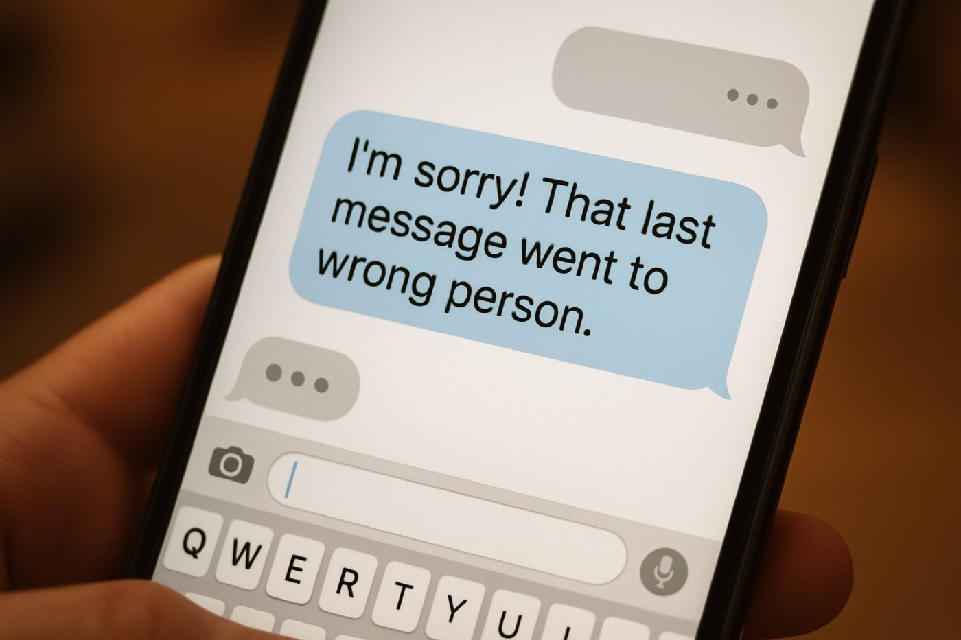 I Accidentally Texted My Date That He Might Be a Disappointment