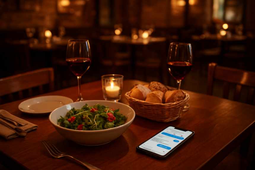first date texting mishap