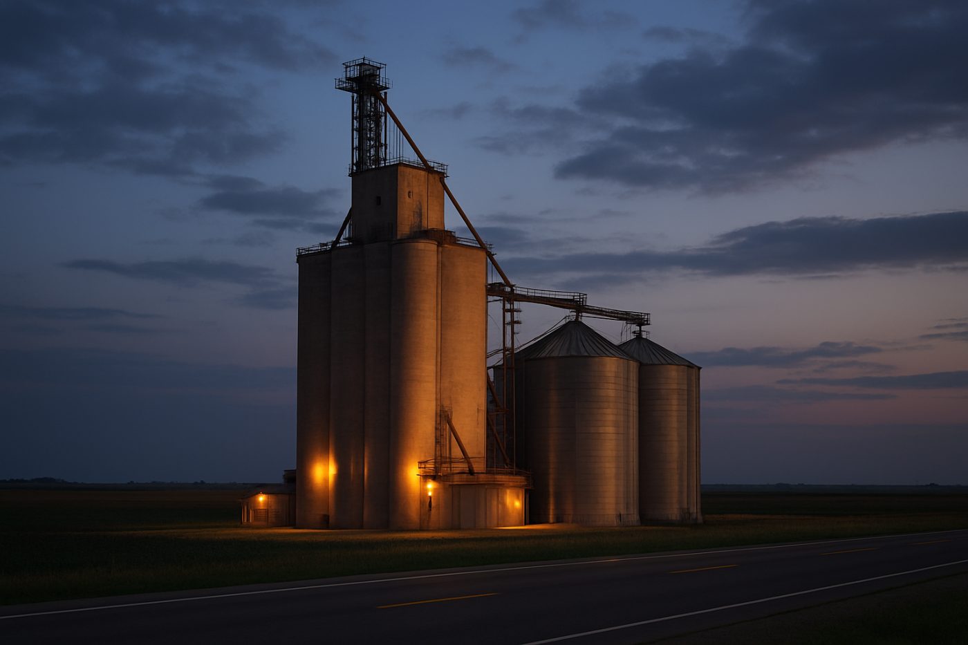 Nebraska grain elevator