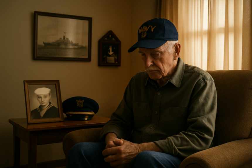 Navy veteran reflection