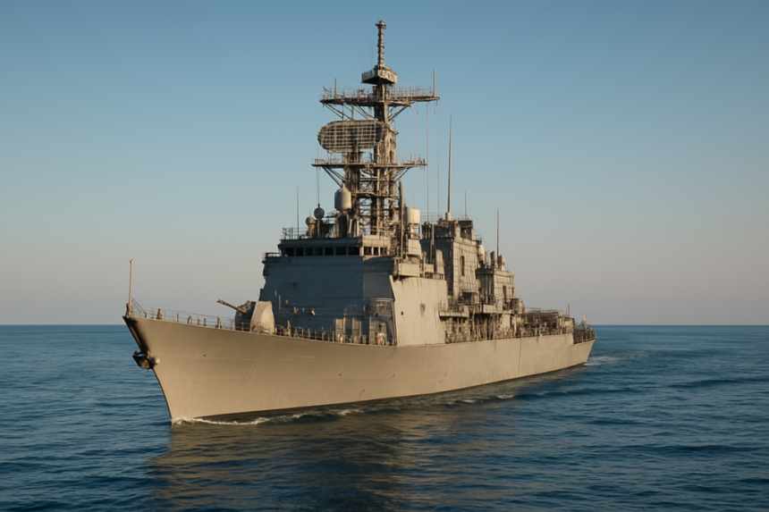 Spruance-class destroyer ship