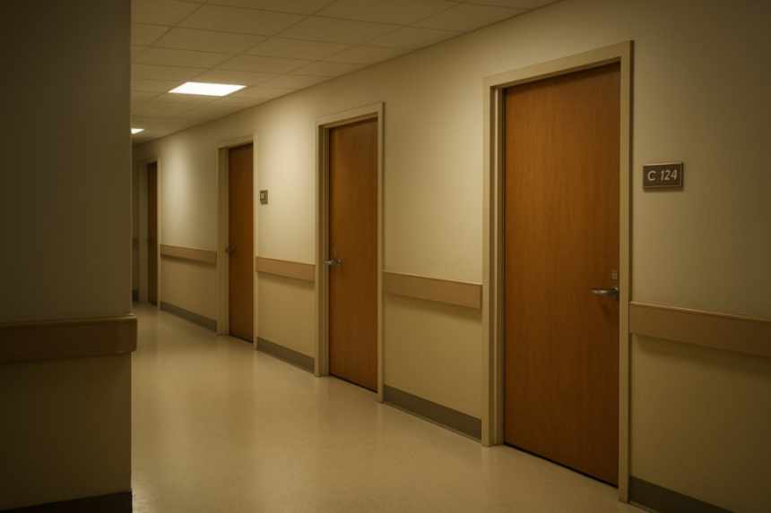 There Were Three Doors on C Wing. In January I Counted Four