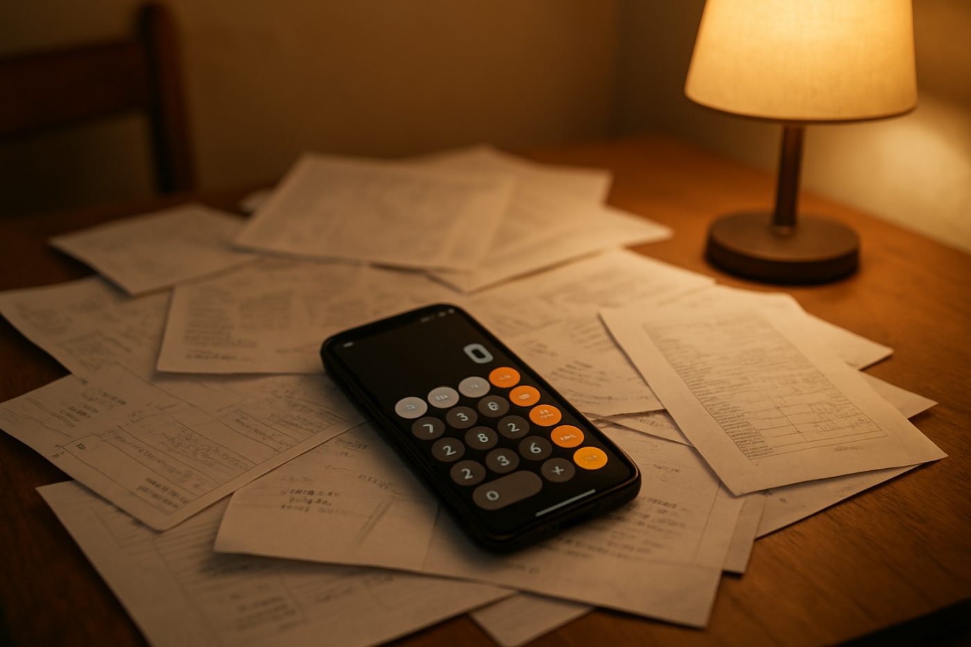 kitchen table calculator