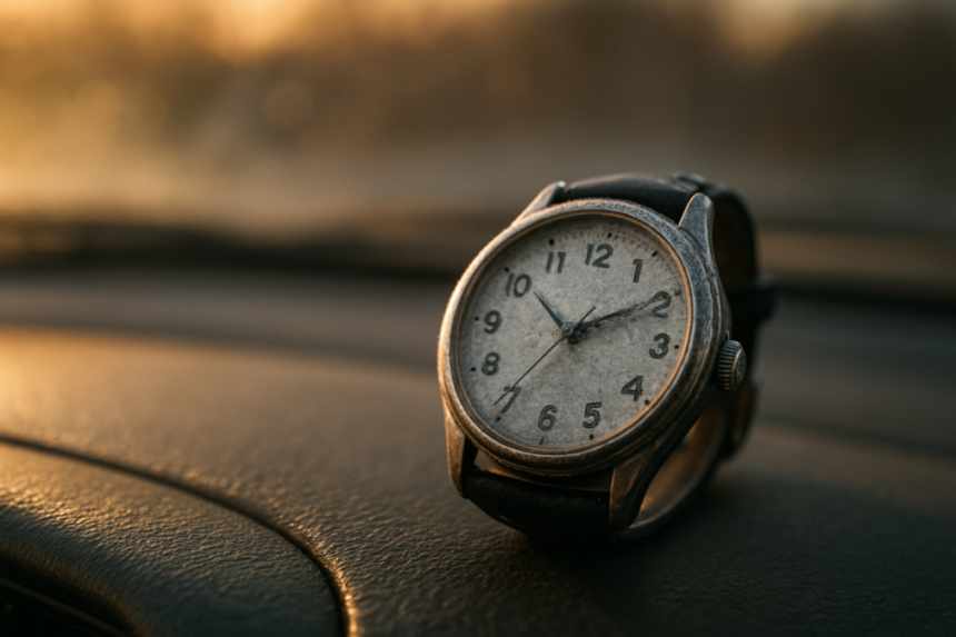 Frozen watch at 4:20