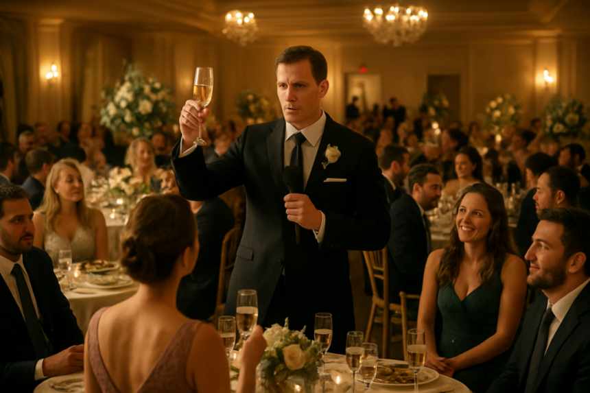 wedding best man's toast