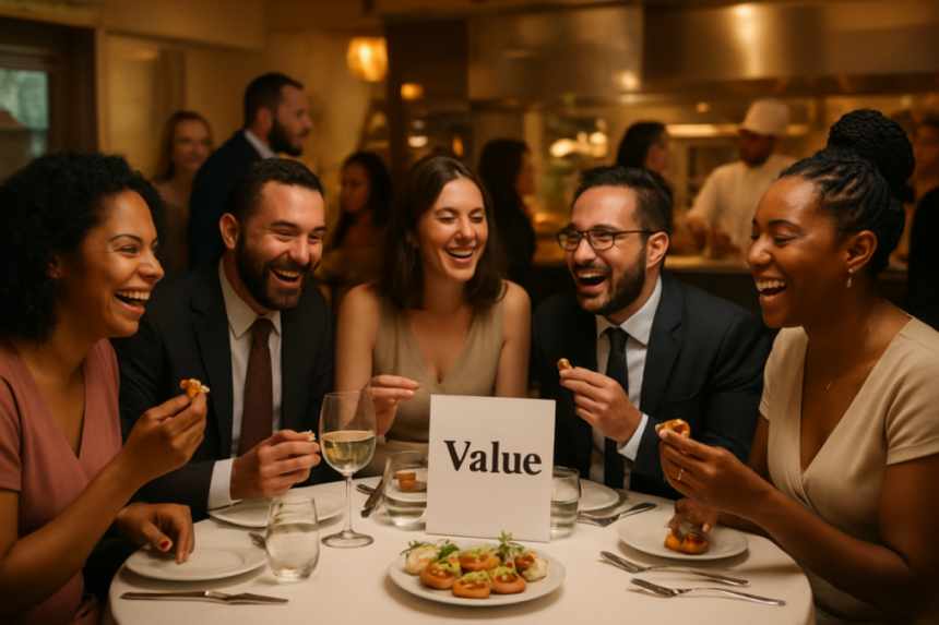 wedding value tables lively gathering
