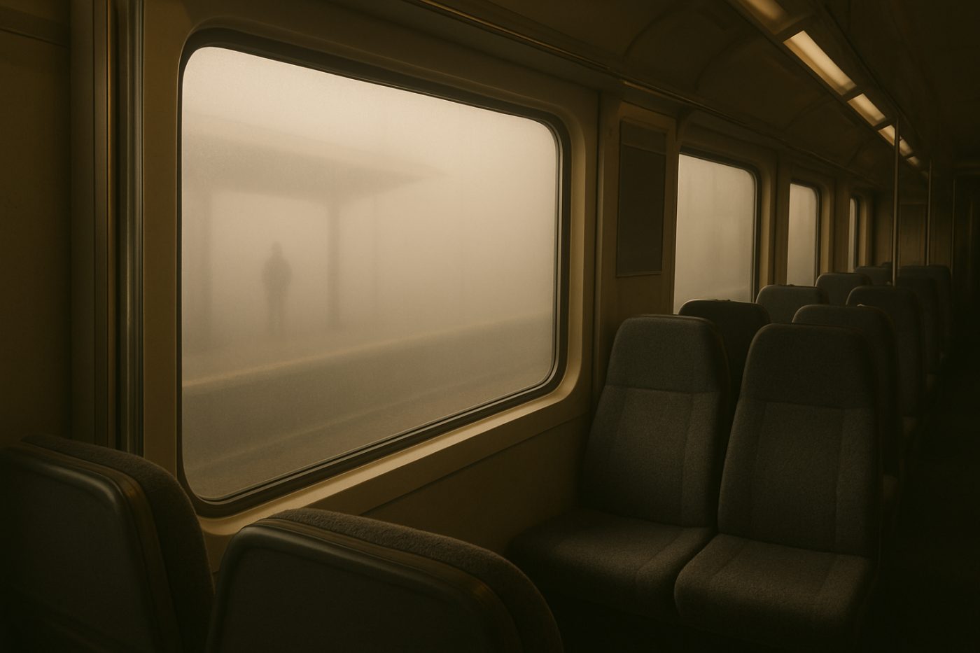 The Tall Figure on Platform Two